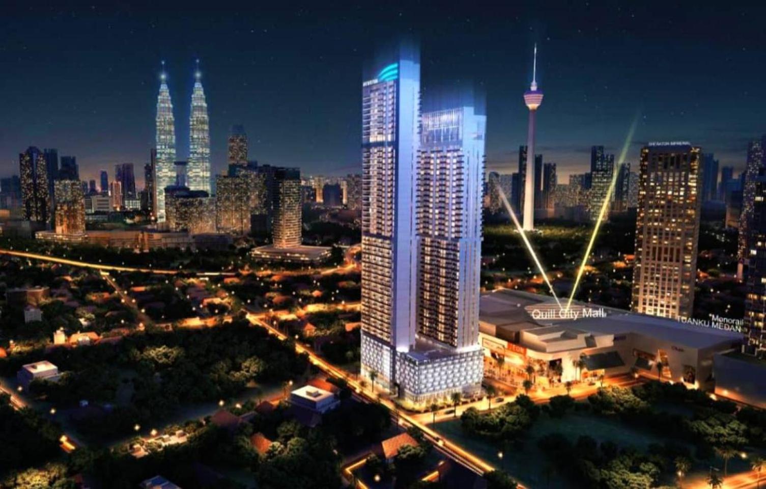 Apartament The Luxe Colony Klcc By Sky Pool Kuala Lumpur Zewnętrze zdjęcie